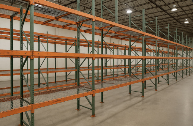 Our Available Used Rack Inventory | Carolina Material Handling Inc.